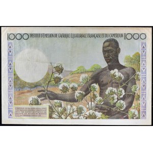 1000 frankov ND (1957).