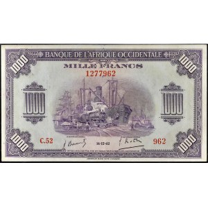 1000 francs 12-14-1942.