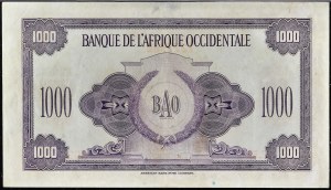1000 francs 12-14-1942.