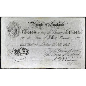 50 funtów 13 lutego 1915 r.