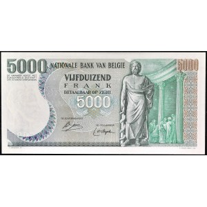 5,000 franków 03-08-1977.