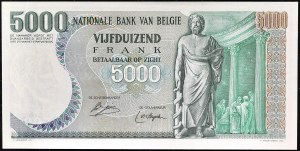 5 000 franků 03-08-1977.