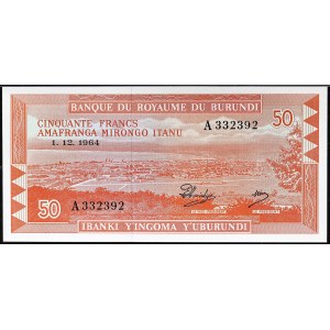 50 francs 1-12-1964.