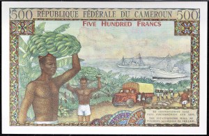 500 franků 1962.