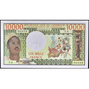 10 000 franků ND (1978).