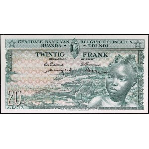 20 franků 01-06-1959.