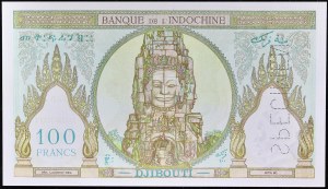 100 francs SPECIMEN type “Djibouti” ND (1931).