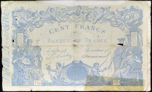 100 frankov typ 1862 