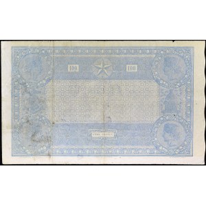 100 Francs type “Indice Noirs” 20 janvier 1874.