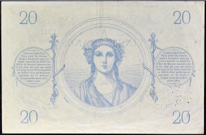 20 frankov typ 1871 