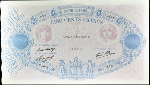 500 frankov typ 1888 