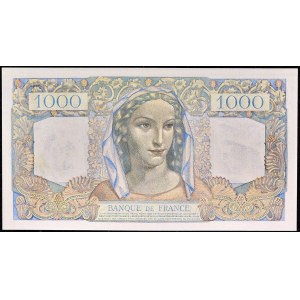 1000 francs type 1945 Minerve et Hercule 31-5-1945.