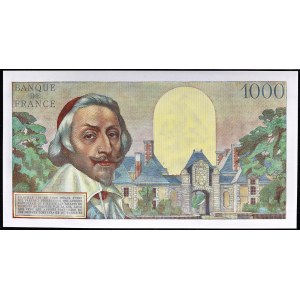 1000 francs type 1953 “Richelieu” 7-4-1955.