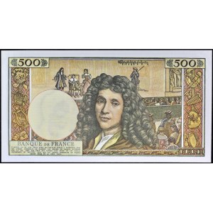 500 nových frankov 1959 typ Molière 2-1-1964.