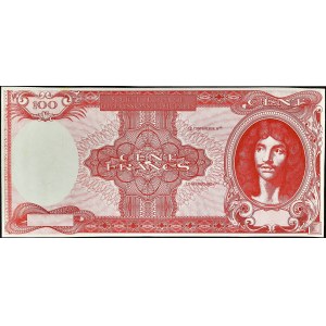 100 frankov typu Molière proof ND (1944).
