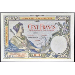 100 frankov typ Femme au sceptre ND (1934).