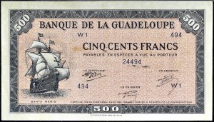 500 francs small format 