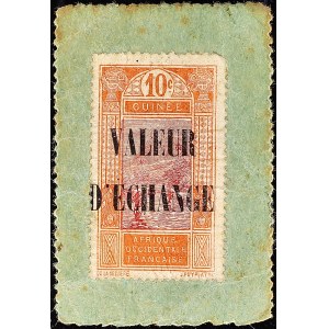 10 Centimes Typ Französisch-Westafrika ND (1920).