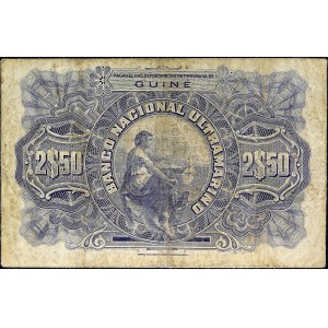 2.50 - 2 1/2 escudos 1er janvier 1921.