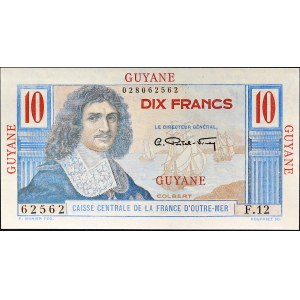 10 francs type “Colbert” ND (1946).