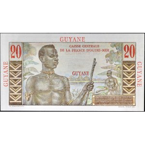 20 francs type “Émile Gentil” ND (1946).