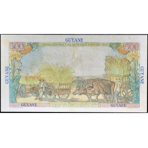 500 francs type “Pointe à Pitre” 1946.