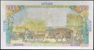 500 francs type “Pointe à Pitre” 1946.