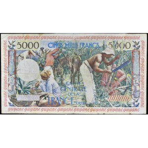 5000 franchi Jeune antillaise ND (1960).