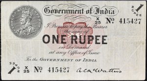 1 rupia typu 