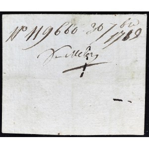 Gutschein für 6 Livres tournois ND (1772).