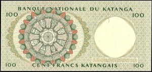 100 francs small issue May 18, 1962.