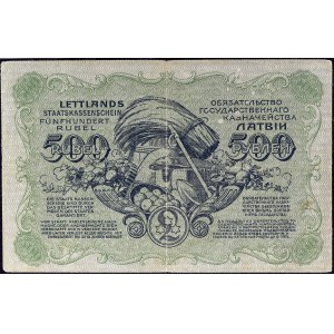 500 rubli ND (1920).