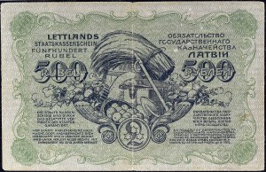 500 rublů ND (1920).