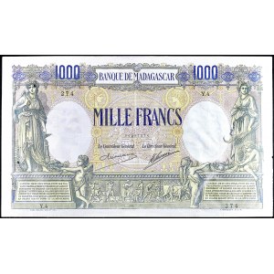 1000 frankov 1926.