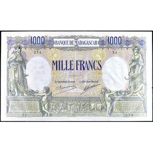 1000 franků 1926.
