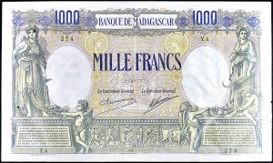 1000 franków 1926.