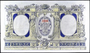 1000 frankov 1926.