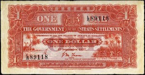 1 dolar 1. září 1927.