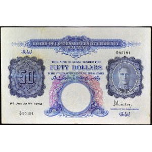 50 dollars type George VI January 1, 1942.