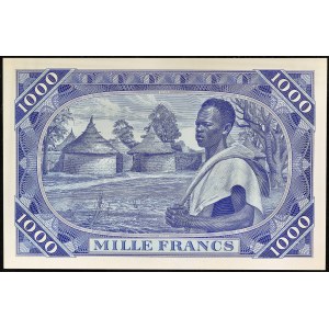 1000 francs September 22, 1960.