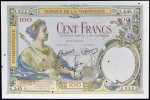 100 franków typu 