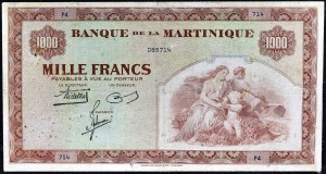 1000 francs type 
