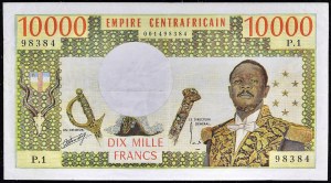 10000 francs type 