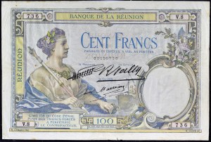 100 francs type “Femme au sceptre” ND (1930).