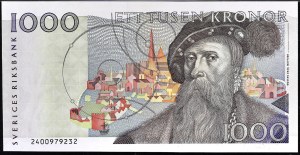 1000 kronor ND (1989-92).