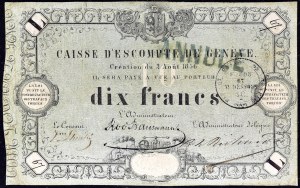 10 franków typu 
