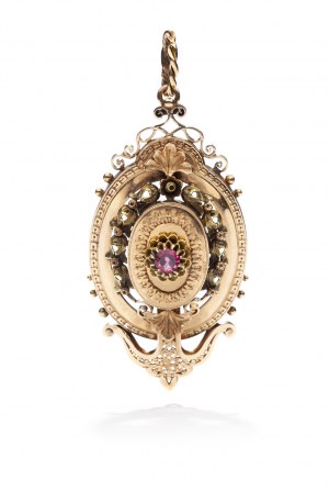 Brooch-pendant late 19th century, Paris
