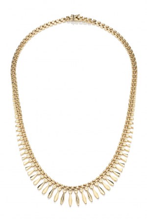 Gold necklace 2nd half of 20th century.