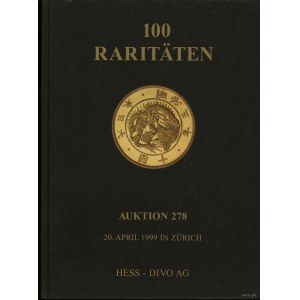 Hess-Divo AG, Auktion 278 100 Raritäten; Zurigo, 20.04.1999
