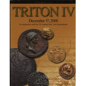 Klassische Numismatische Gruppe, Triton IV, New York, 5.12.2000